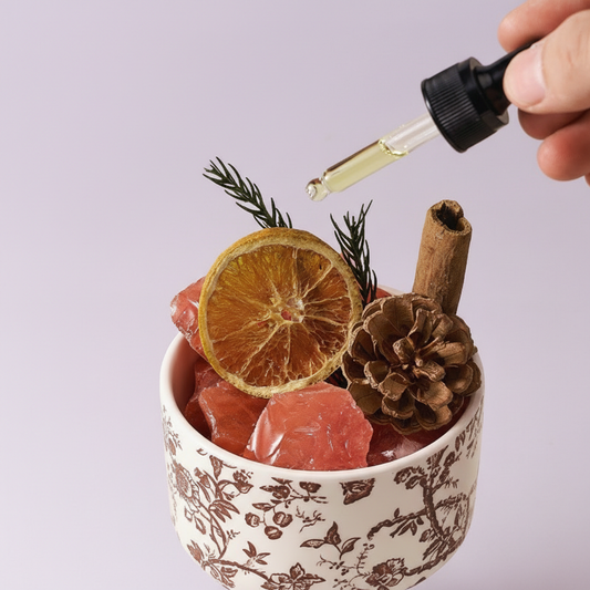 Flameless Aroma Diffuser Crystal Gift Set