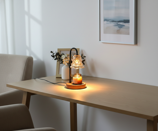 Vintage Wax Melt & Candle Warmer Lamp